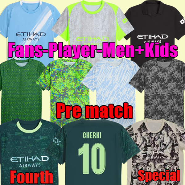 man city 25 26 kids jersey HAALAND MARMOUSH SOCCER JERSEY GREALISH MAN CITIES ALVAREZ player DE BRUYNE FODEN football tops shirt men kids kit DOKU Manch esters city