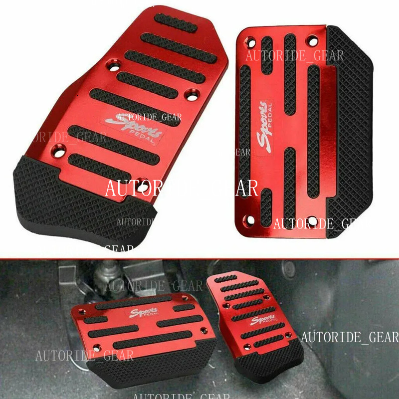 2Pcs Universal Non-Slip Automatic Gas Brake Utor28 Foot Pedal Pad Cover Car Accessories Interior Details