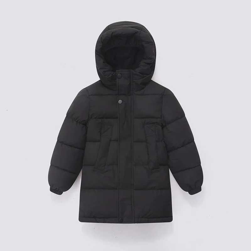 Childrens Cotton Coat Winter New Style Plus Velvet Thickened Down Jacket Baby Hooded Midlength Cotton Coat FashionablewarmcoatT251016