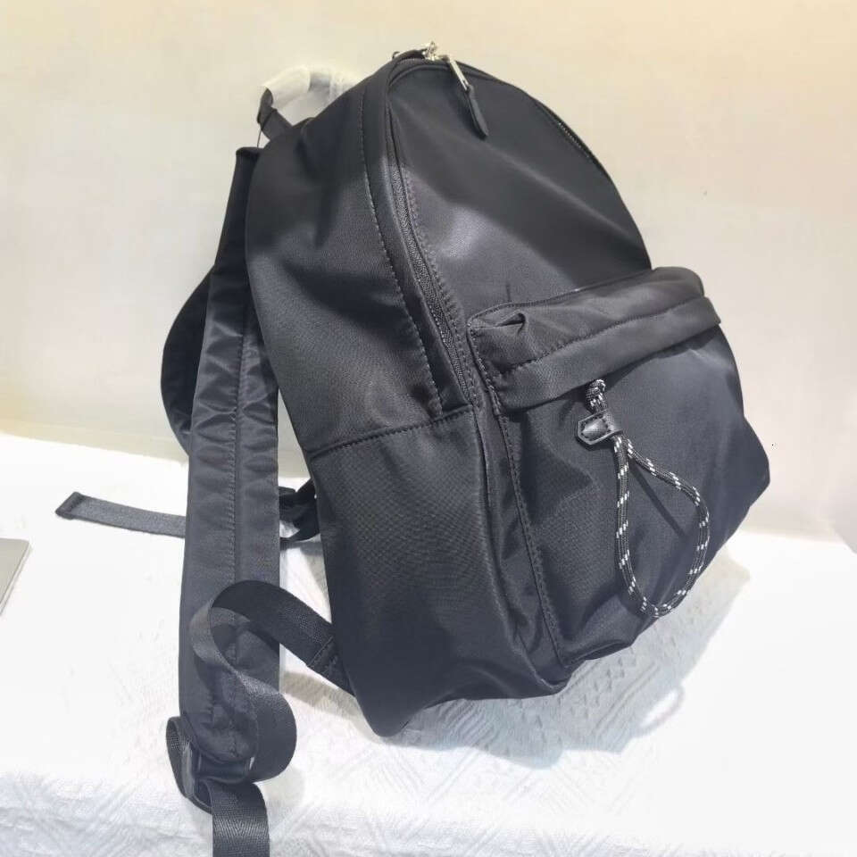 Casual Letter Print Backpack College Student Unisex Large Capacity Double Shoulder Bag Breathable And Comfortable B5