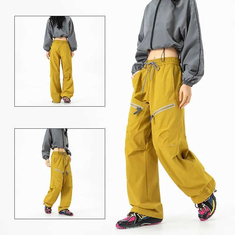 Women Hiking Pants Autumn Outdoor Reflection Waterproof Camping Sports Trousers Spring Breathable Trekking Climbing Cargo Pants J251203