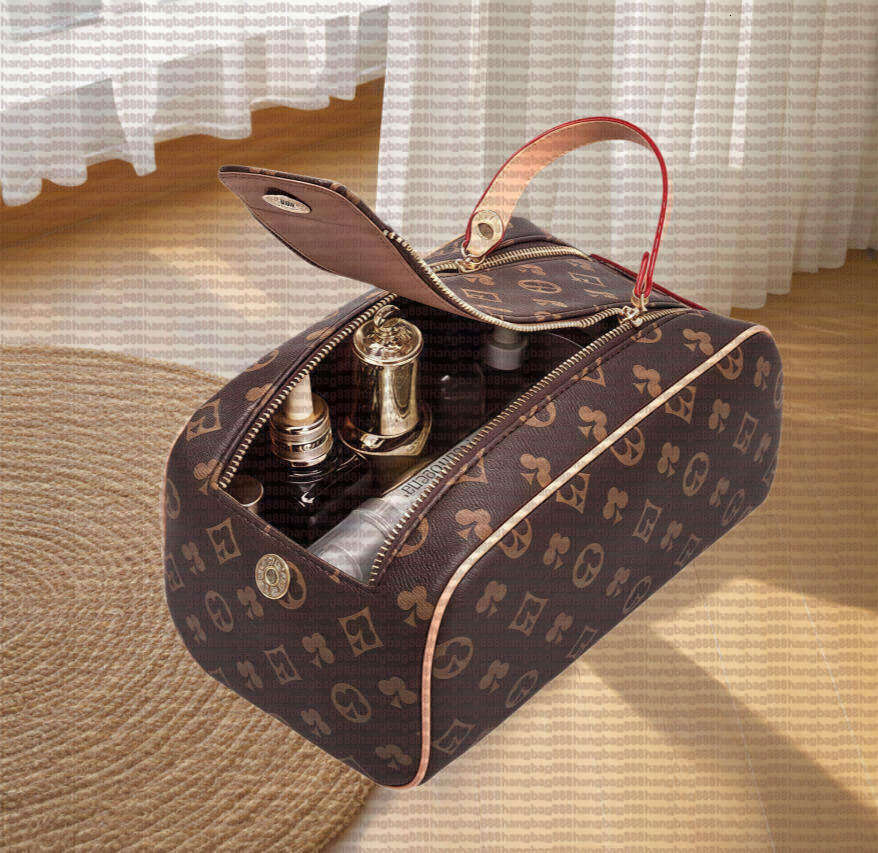 Double zipper men travelling toilet bag designer women wash large capacity cosmetic bags toiletry Pouch makeup bags high quality