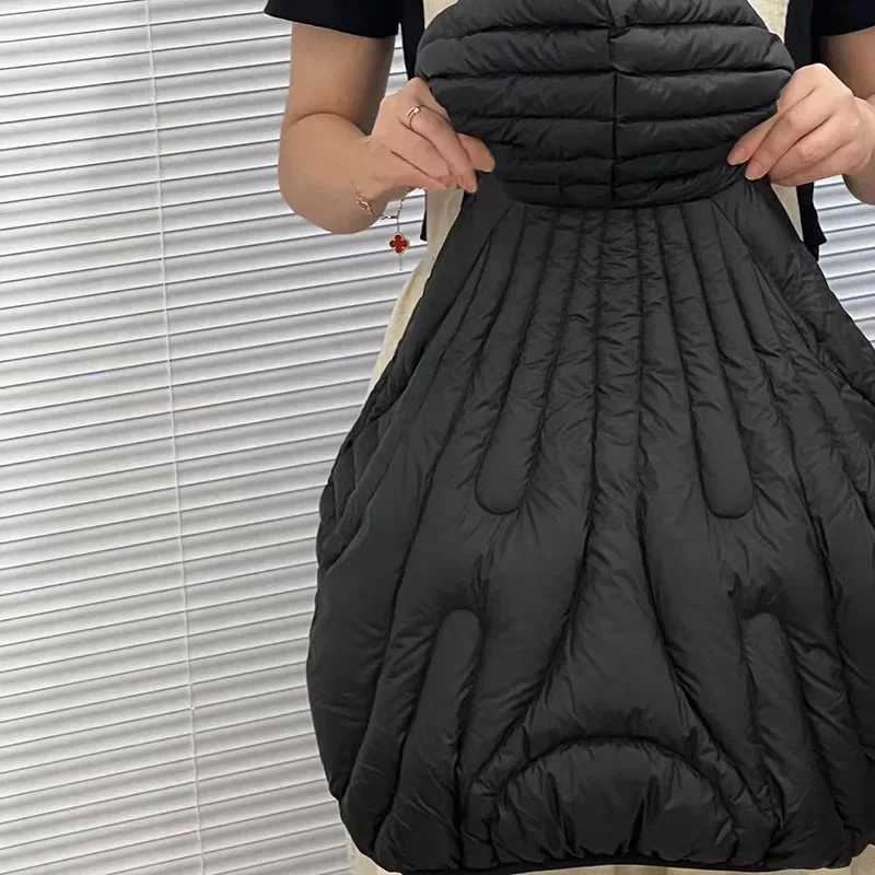 Girls Hooded Cotton Jacket Childrens Short Styles Coat for Baby Girls Design Sense Winter Clothing Lightweight Outerwear CoatT251016