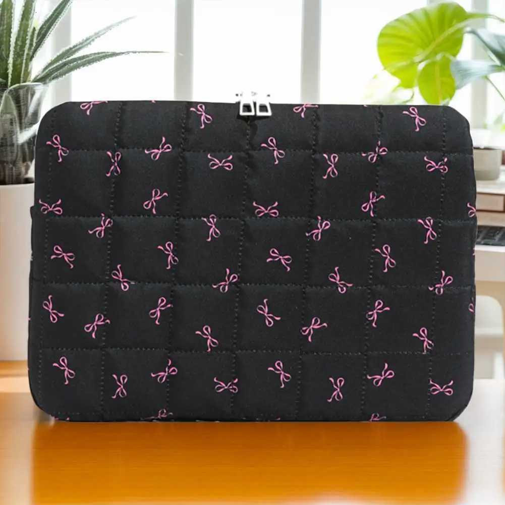 Bow Floral Laptop Sleeve Protective Shockproof Cover Laptop Cover for Men Women Computer BagW251015