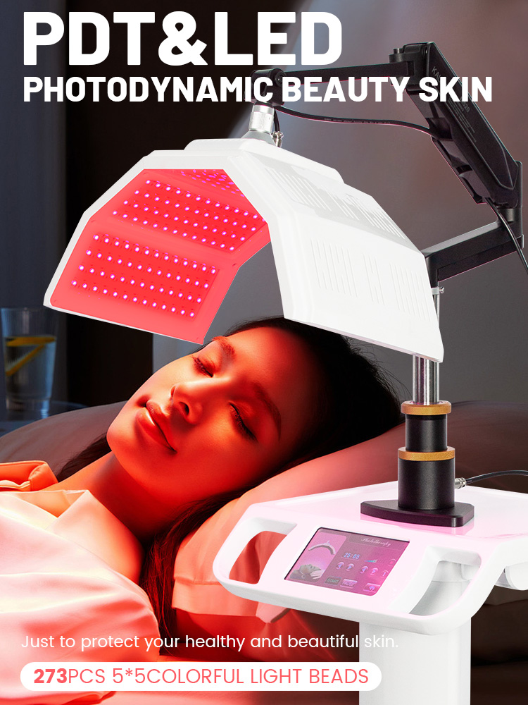 Seven Colors LED Face Light Therapy Machine Beauty Facial Mask Led Light Therapy Anti-Aging Full Body Beauty Machine