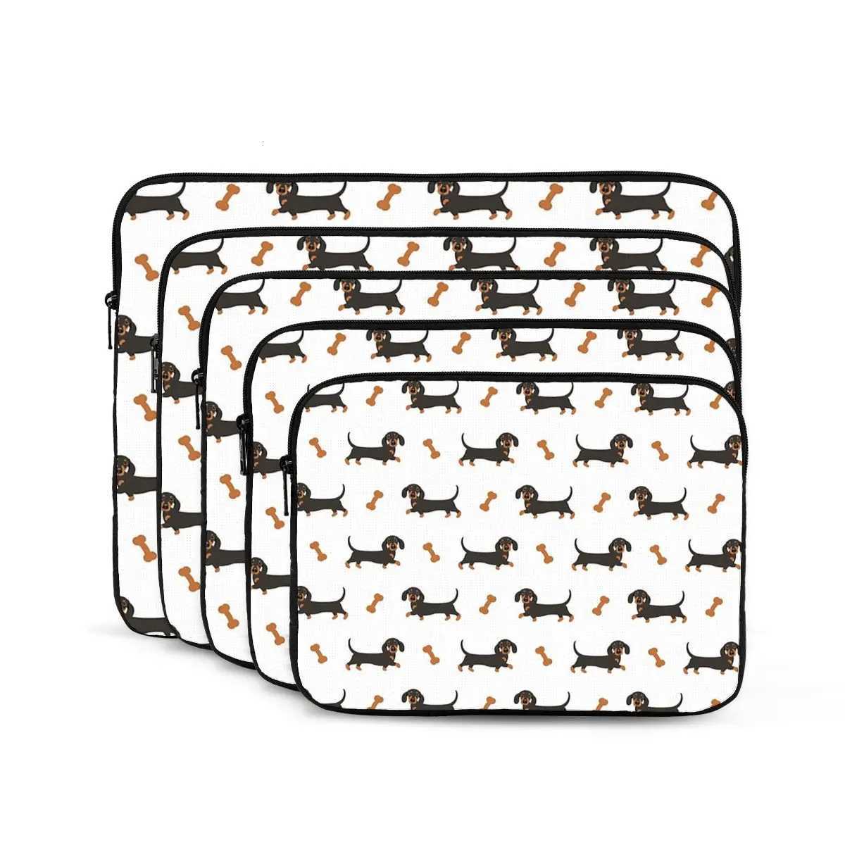 Black And Tan Dachshund Sausage Dog Notebook Laptop Bag 10 12 13 15 17 Inch Notebook Sleeve Cover Bag Tablet Shockproof Case BagW251015