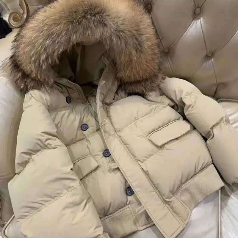 Childrens Down Cotton Jacket Winter Clothing New Girl Thickened Warm and Casual Cold proof Coat 130170cmT251016