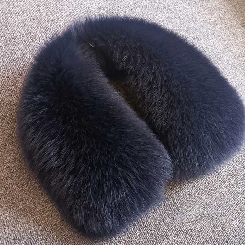 Real Fox Fur Scarf Women Keep Warm Natural Fur Scarf Women Large Fur Collar Coat Fur Collar Scarves Fox Fur Scarves For Ladies S251015