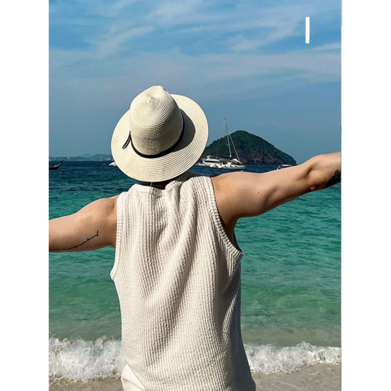 Fashion Sexy Style Tops Mens Mesh Hollowed Vests Summer Casual Streetwear Male All-match Sleeveless Tank Tops S-5XL 250325