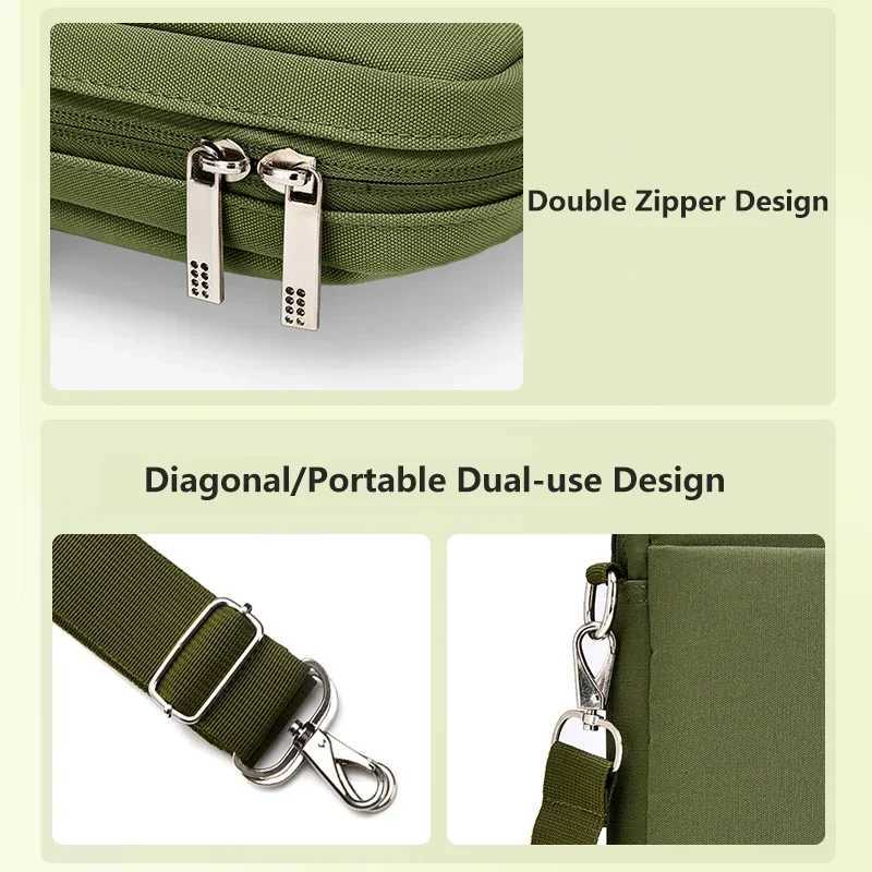 Laptop Bag 133 14 156 17 Inch Notebook Bag Sleeve for Macbook Air Pro 16 Case Xiaomi Shoulder Handbag New Waterproof BriefcaseW251015