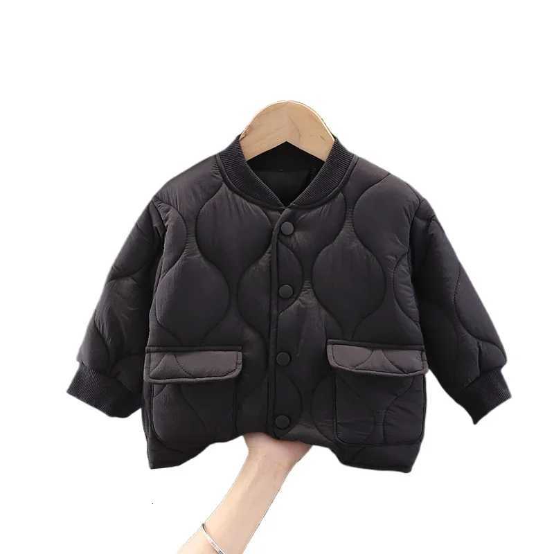 New Children Boys Girls Parkas Winter Jacket Kids Warm Thicken Velvet Hooded Baby Coats Causal Toddler OuterwearT251016