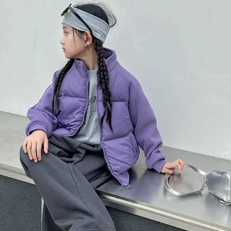 2025 Winter New Kids Down Jacket Light Warm Fashion School Duck Feather Puffer Coat for Boys Girls Toddler To TeenT251016