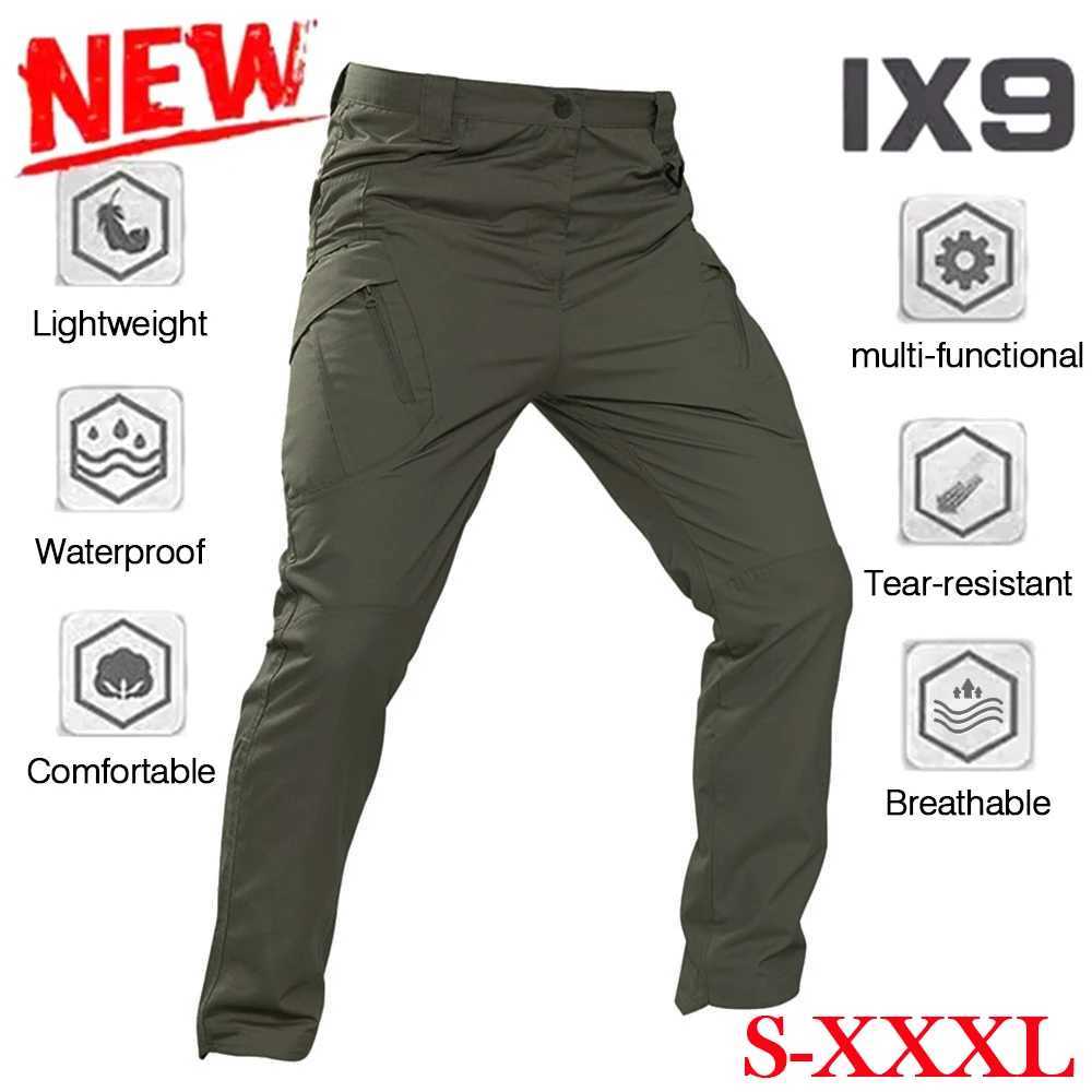 IX9 tactical overalls pants four seasons wear mens assault pants outdoor camouflage training pants wearresistant multipocket J251203