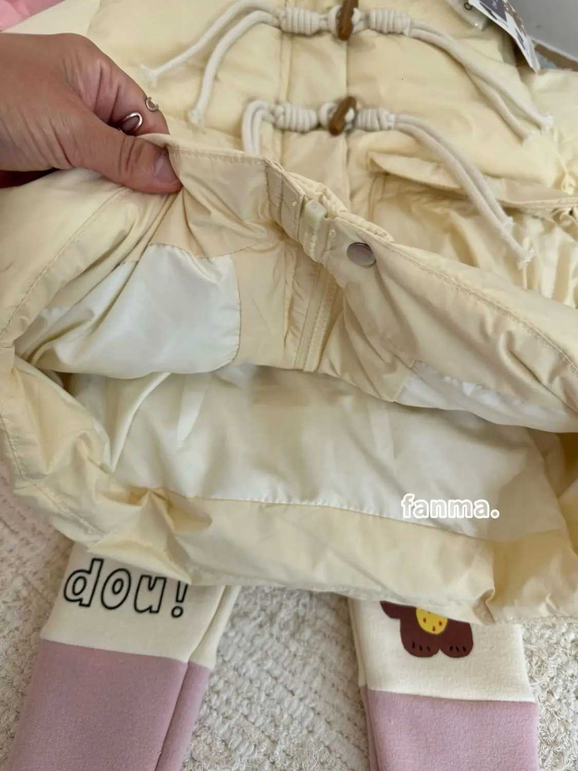 2025 New Baby Girls Winter Coat Thick Cotton Solid Color Hooded Padded Jacket Fashionable UltraWarm Outerwear for 26YT251016