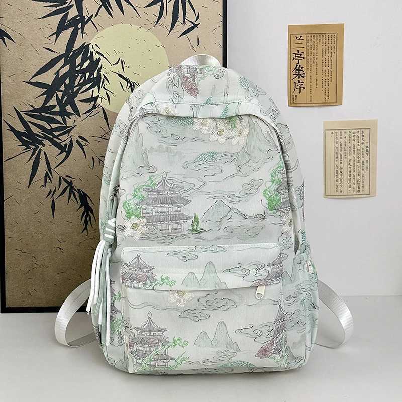 Zipper Sewing Thread Solid Color Nylon Backpacks New High Capacity Commute School Bags 2025 Hot Sale Sweet Bags for WomenT251016