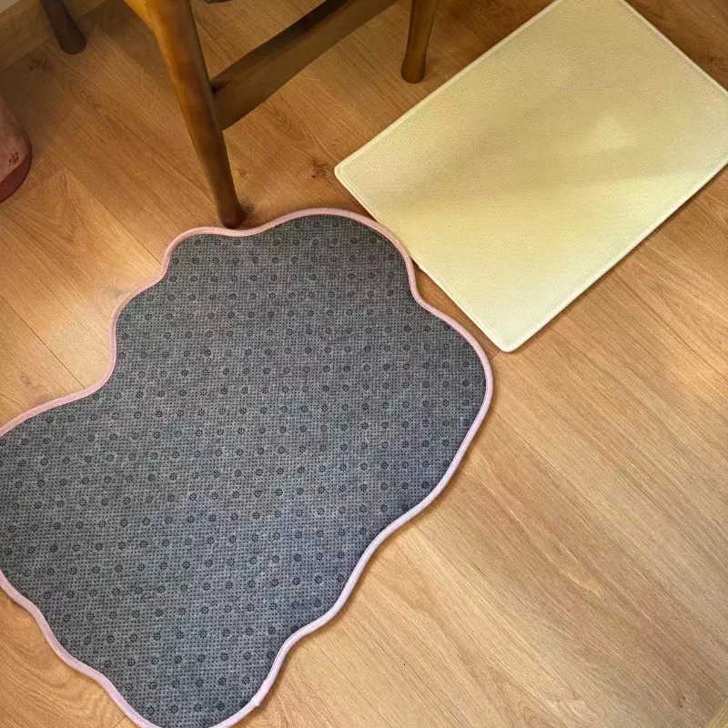 Sanrio Cute Hellokittys My Melody Keroppi Specialshaped Floor Mat Household Sanrios Kawaii Short Hair Nonslip Bathroom Foot Mat Gift L251016