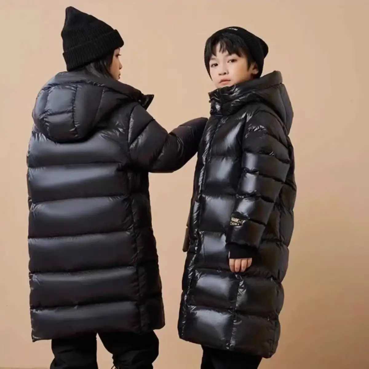 Girls Winter Down Cotton Jacket Kid Printing Flower Clothes Loose Korean Version Coat Thicken Warm Snowsuit Child OuterwearT251016