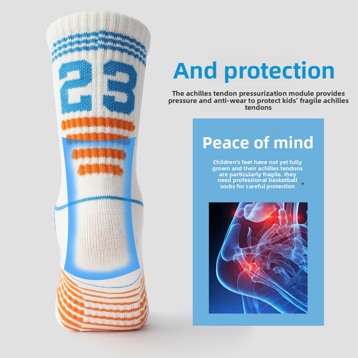 2pairs Professional Child adult Basketball Socks cotton Moisture Wicking Sport Socks for Basketball football Running Gym Yoga sports