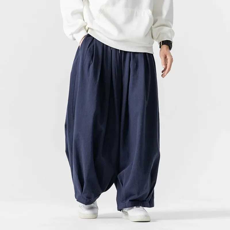 Loose Wide Leg Workwear Pants Harajuku Style Mens Womens Casual Sports Long Trousers American Hip Hop Lantern Pants J251203