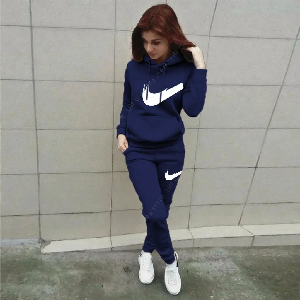 Hoodie Pants Sets Womens Suit 2pcs Sports Outfits Home Outdoor Jogging ner Clothes women Autumn Winter Tracksuit 251014