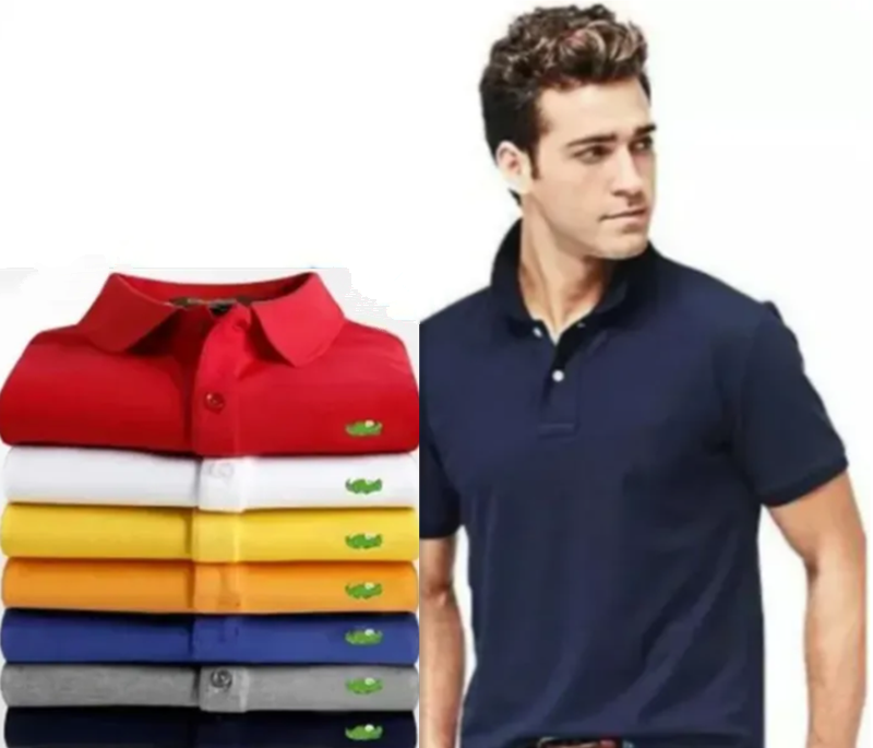 new Spring Luxury Italy Men T-Shirt Designer Shirts High Street Embroidery crocodilePrinting Clothing Mens Brand Shirt size S-4XL