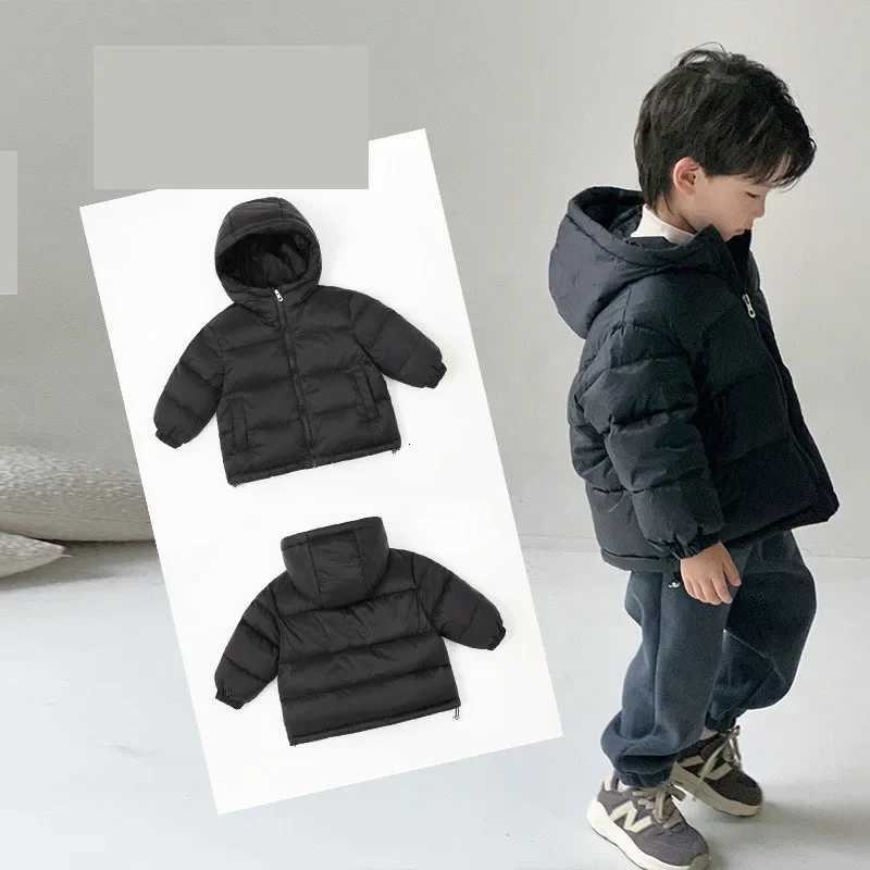 Winter Children Girls Down Jacket Kids Girls Thickened Hooded 90 White Duck Down Outerwear 312 Years Teenager Girl CoatT251016