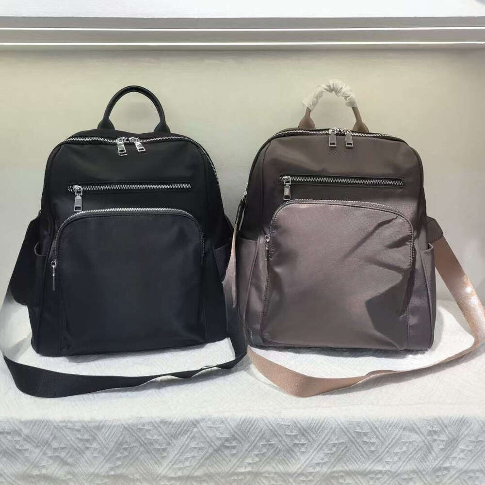 Student Printed Casual Simple Nylon Bag Backpack B5