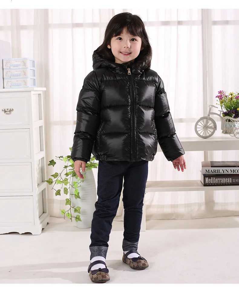 Goose down children down jacket warm white duck down coatT251016
