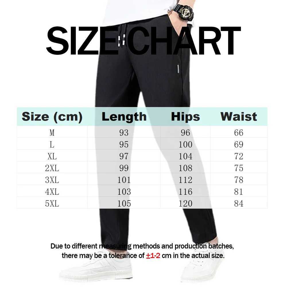 Summer Ice Silk Mens Pants Black Gray Thin Business Casual Pants Plus Size Outdoor Elastic Breathable Straight Leg Sweatpants J251203