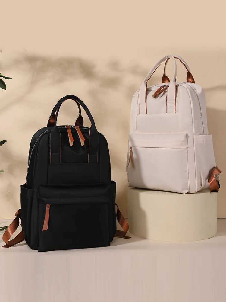 Womens Faionable Lightweight Travel Bapa 2024 New Sle Simple Design School Bag Office Commuting Cuter BagT251016