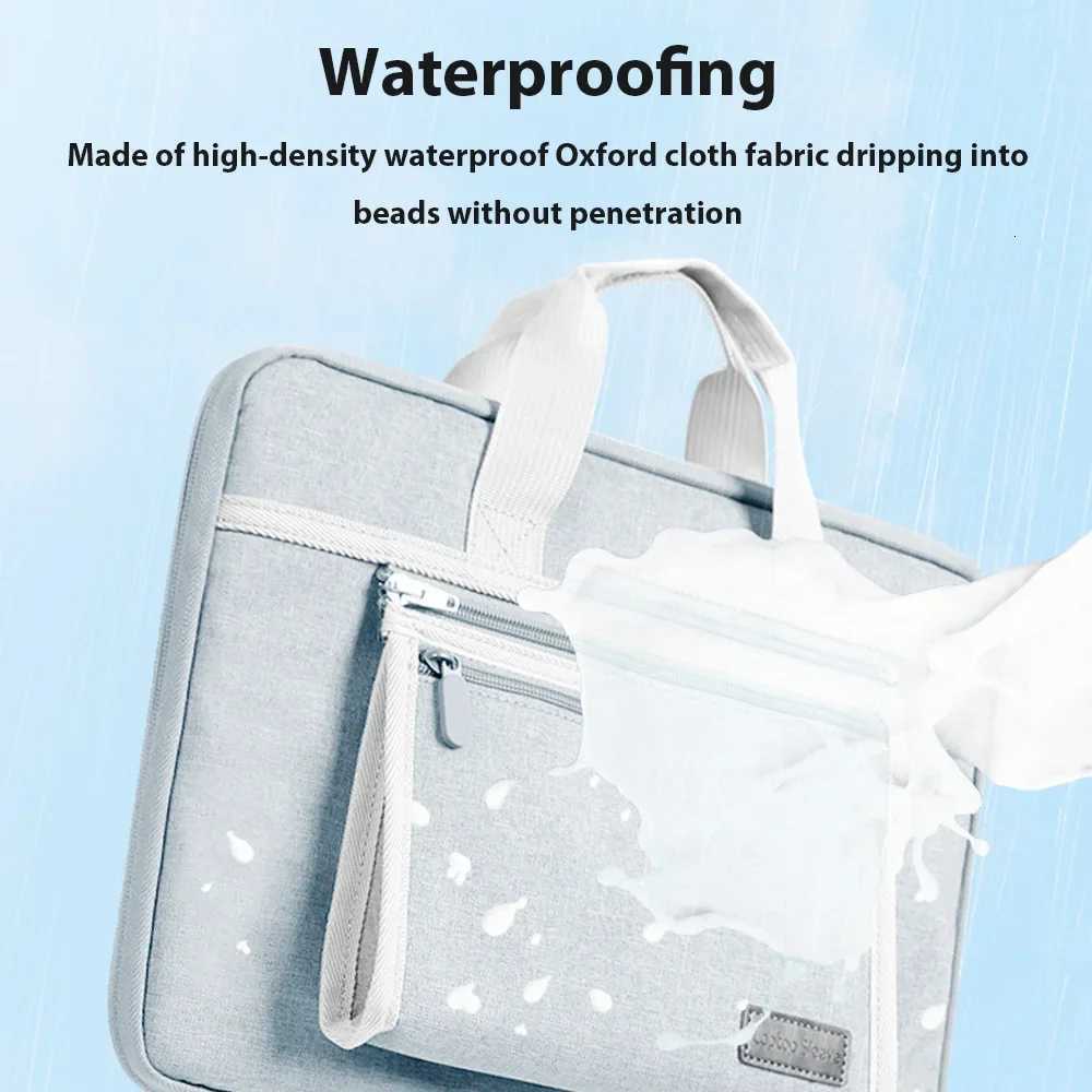 Laptop Bag Liner Bag Handbag Suitable for M1 M2 13 14 156 Inch Macbook Air Pro Huawei Asus Dell Waterproof Notebook BriefcaseW251015
