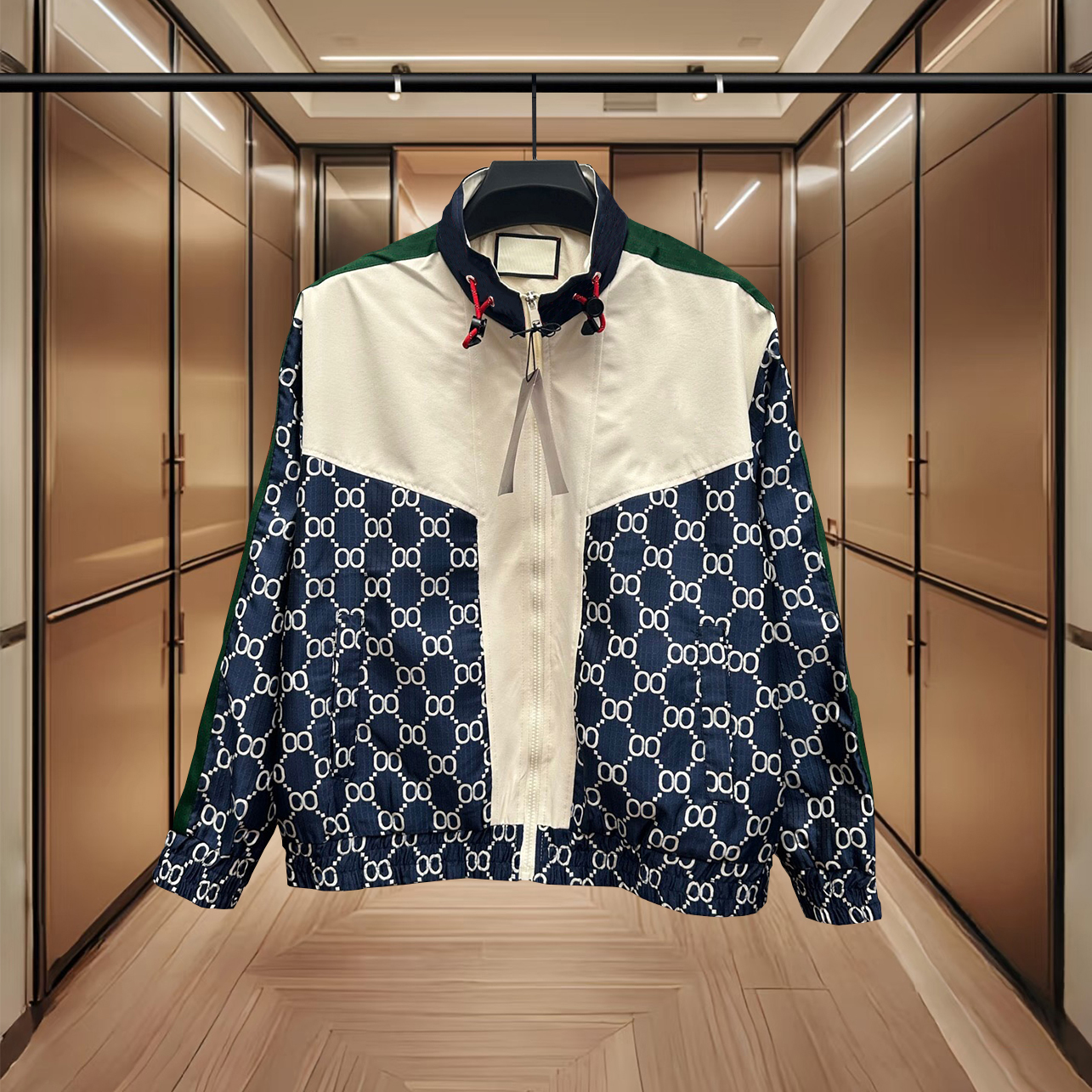 men's jacket Fashion Jacket Designer Men's Women's Jackets Men's High Quality Jacket Splicing Zipper Letter Thin Coat Casual Stylist Men's Shirt Short Coat Windbreaker