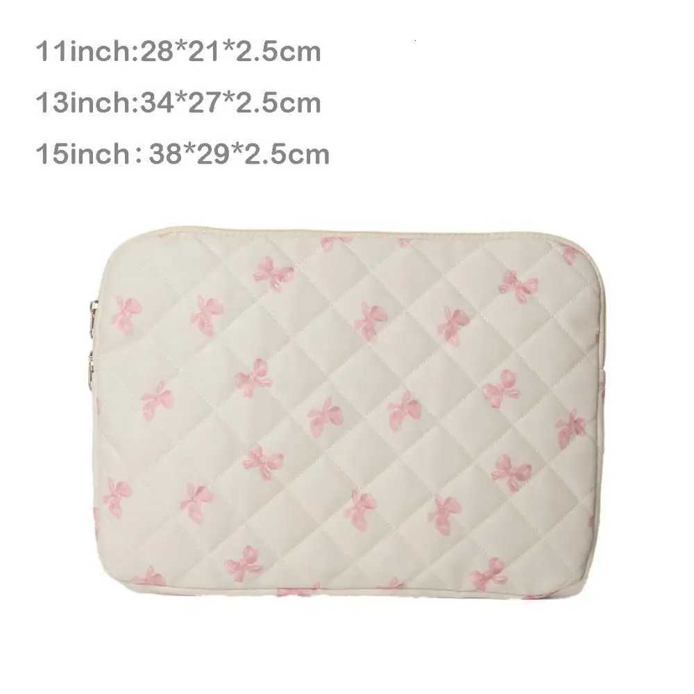 Bowknot Pattern Laptop Sleeve Case Shockproof 111315 inch Notebook Cover Ultra Thin Large Capacity Tablet Protective PouchW251015