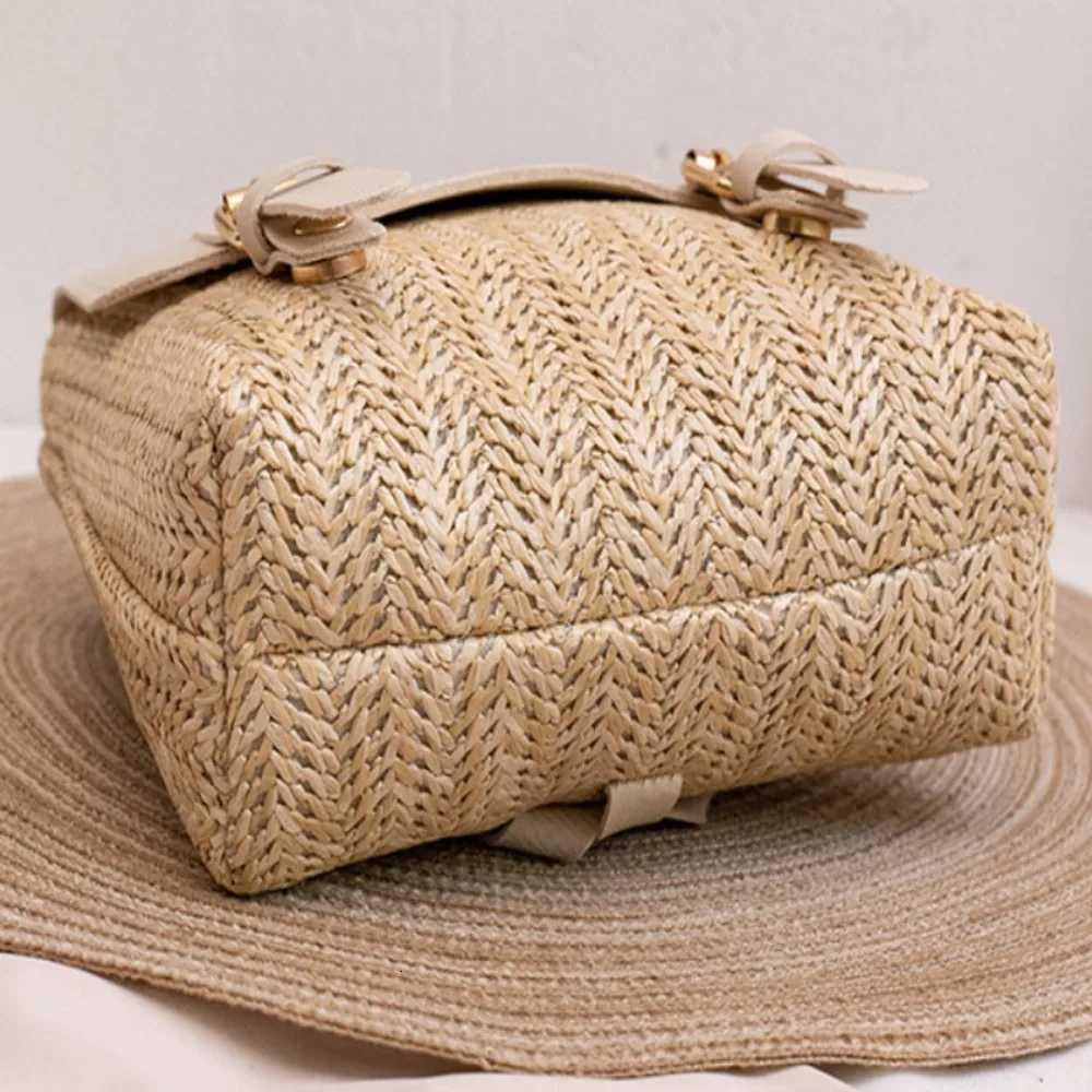 Wholesale Handbags Trendy Lady Backpack Woven Stitching Shoulder Bag Foreign Trade Crossborder Backpack WomenT251016