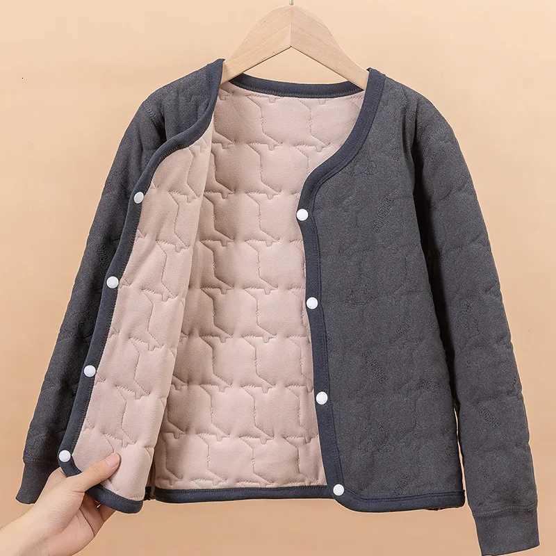 Childrens Inner Wear Boys and Girls Thickened Cottonpadded Clothes Primary School Students Thermal Underwear SetT251016