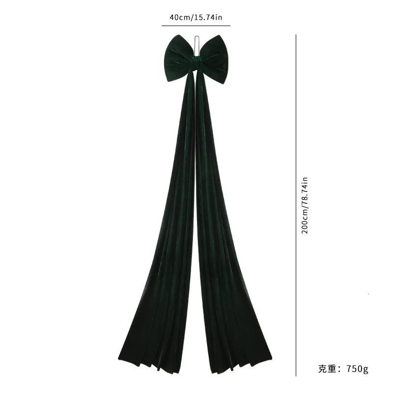 Super Large Christmas Bow Pendant Red Velvet Xmas Tree Bowknot Pendant Ornaments for Home Decor Year Party Gifts Decoration 251015