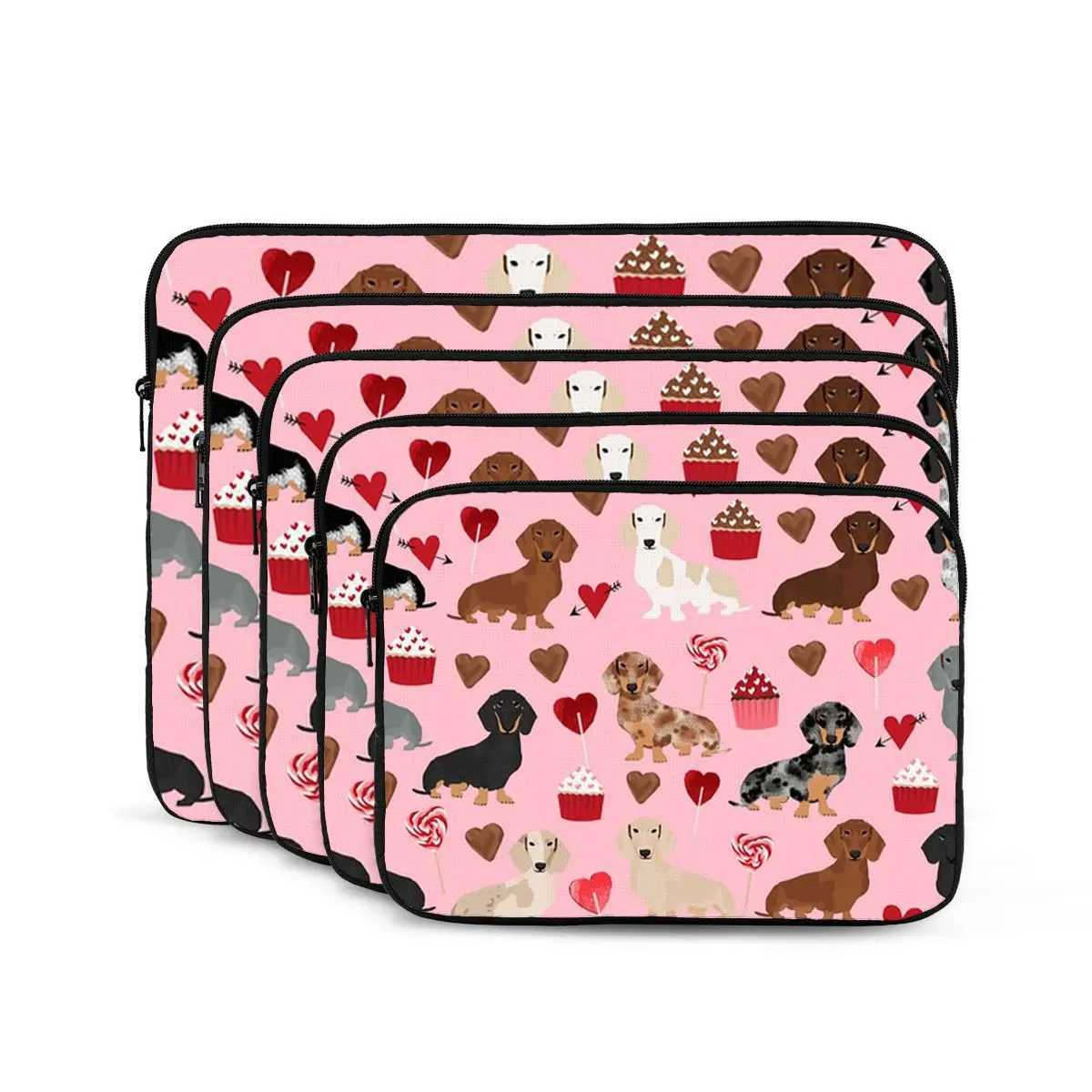 Dachshund Dog Notebook Laptop Bag Case Pouch 10 12 13 15 17 Inch Notebook Sleeve Cover Bag Tablet Shockproof Case BagW251015