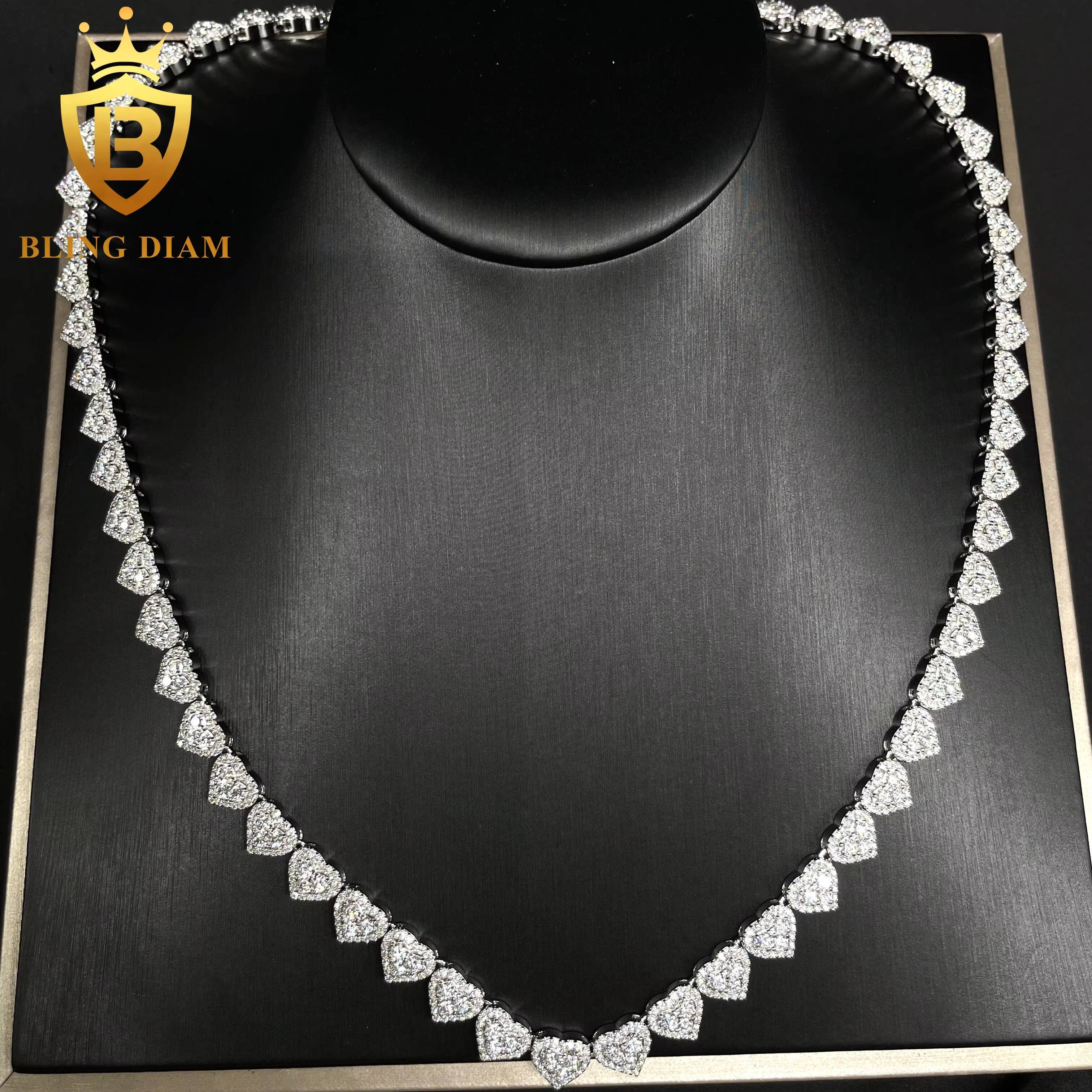 Fashion Wholesale High Quality 8mm Sugar Chain Necklace New HipHop Love Rock Style for Men Women