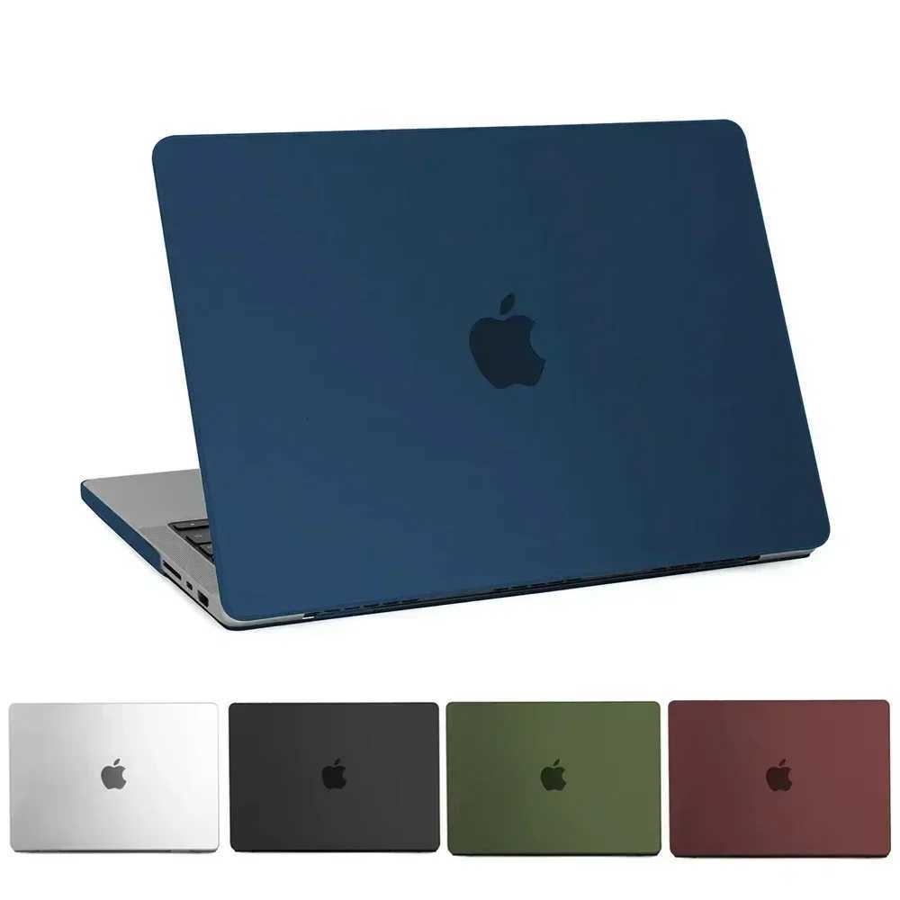 Laptop Case Matte Ultra Thin Hard Shell for Macbook Pro 14 Case for Macbook Air 13 M1 M2 M3 Air 153 136 Cover Pro 13 Case GiftW251015