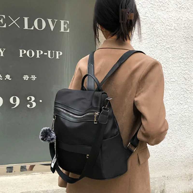 3 In 1 High Quality Antitheft Backpack Women Waterproof Oxford Shoulder Bags School Bags for Teenager Girls Rucksack Travel BagT251016