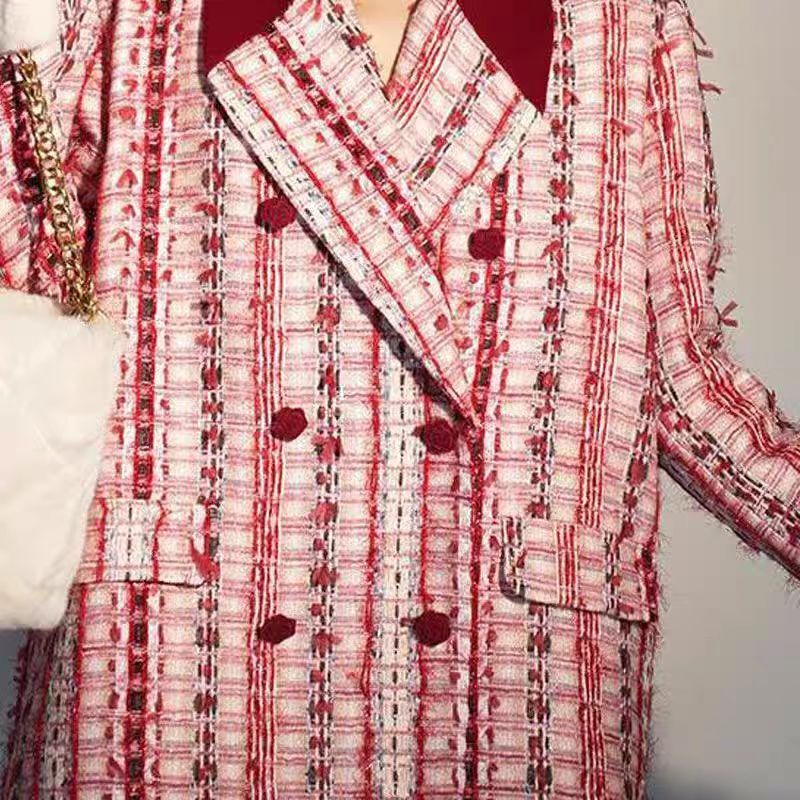 Autumn and winter new designer jacket top new hot selling design unique, super beautiful, elegant, luxurious high-end niche style women's autumn 