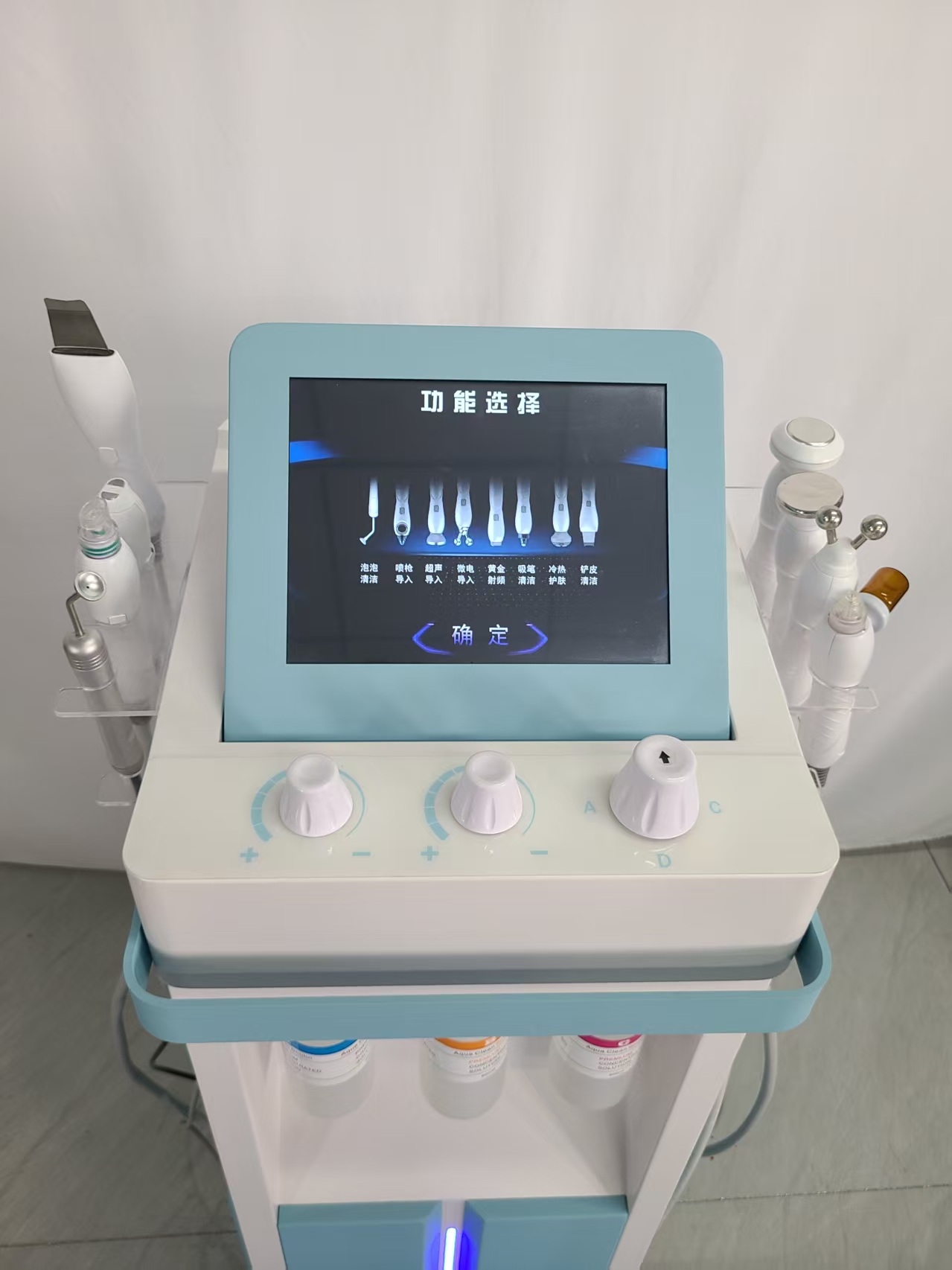 Water Oxygen Skin Care Machine Upgraded Skin Rejuvenation and Whitening Compact Muscle Skin Deep Cleaning Beauty Salon Equipment