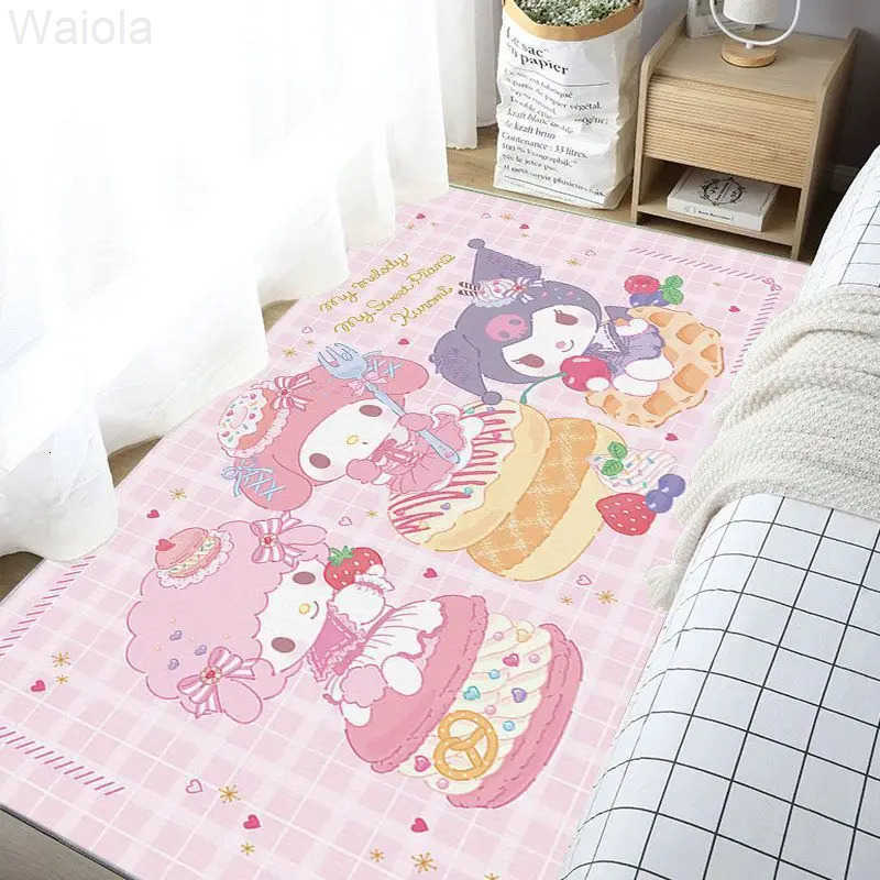 Sanrio Kuromi Super Absorbent Mat Quick Dry Bathroom Rug NonSlip Toilet Carpet for Bedroom Entrance Waterproof Cute Floor Decor L251016