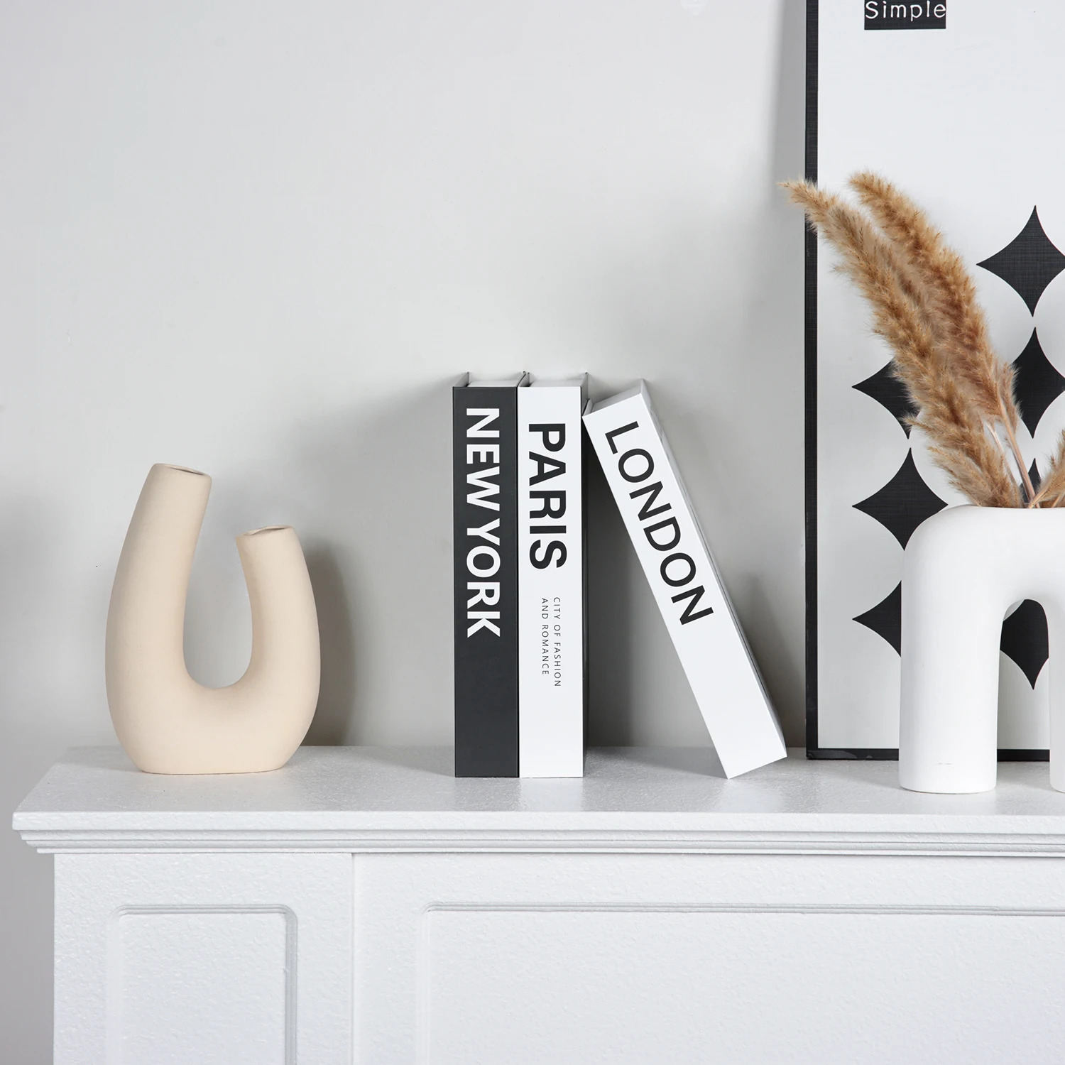 Books for Decoration Openable Simulation Book Storage Box Coffee Table Books Villa le Home Decor Shooting Props 251015 - view 7