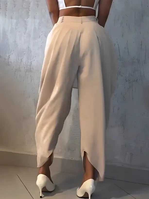 Women High Waist Jogger Loose Long Harlen Pants 2025 Fall Autumn OL Work Fashion Active Casual Street Trousers W251015