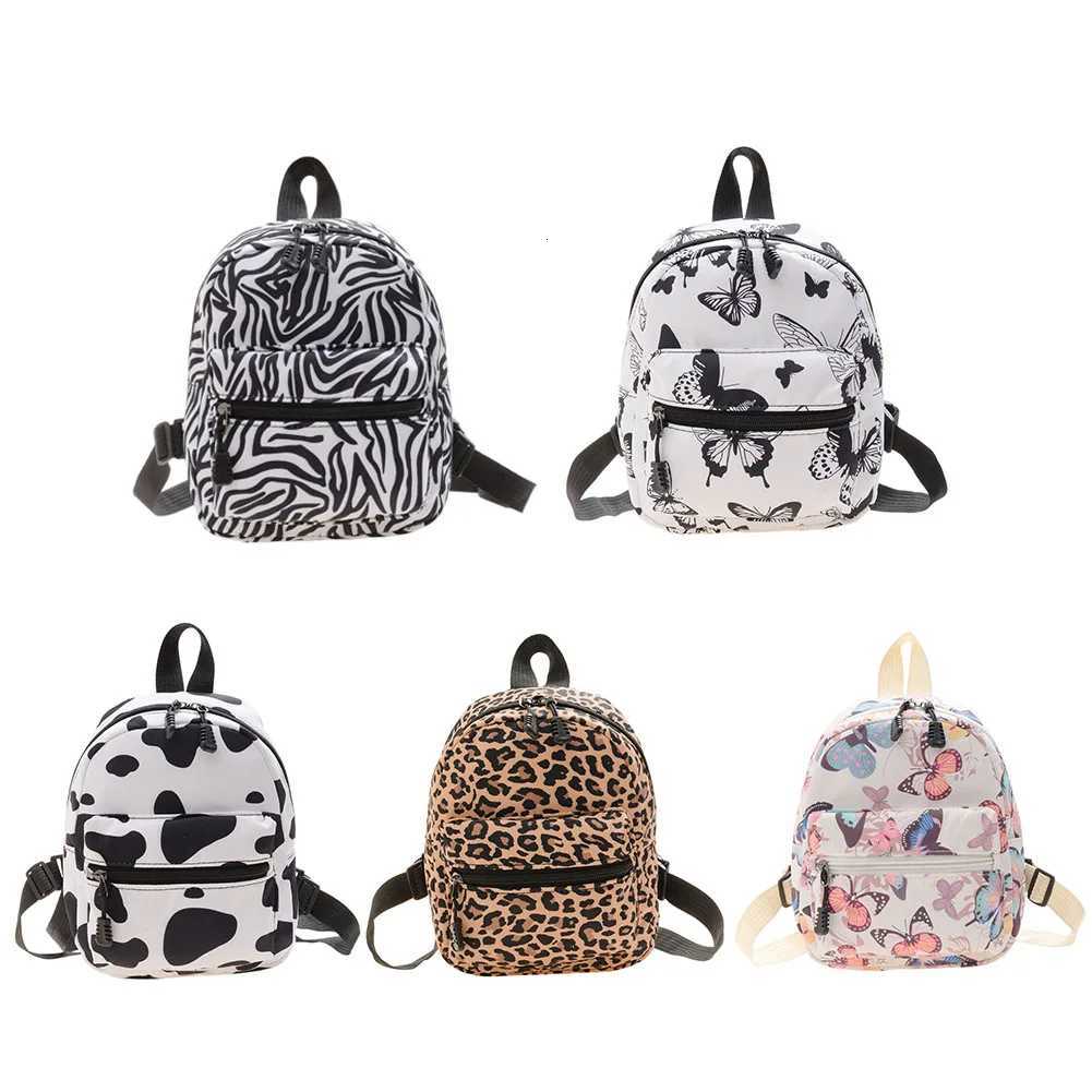 Mini New Fashion Animal Pattern Printing Women Backpack Preppy Style Students School Bags Ladies Casual Small Knapsack HandbagsT251016