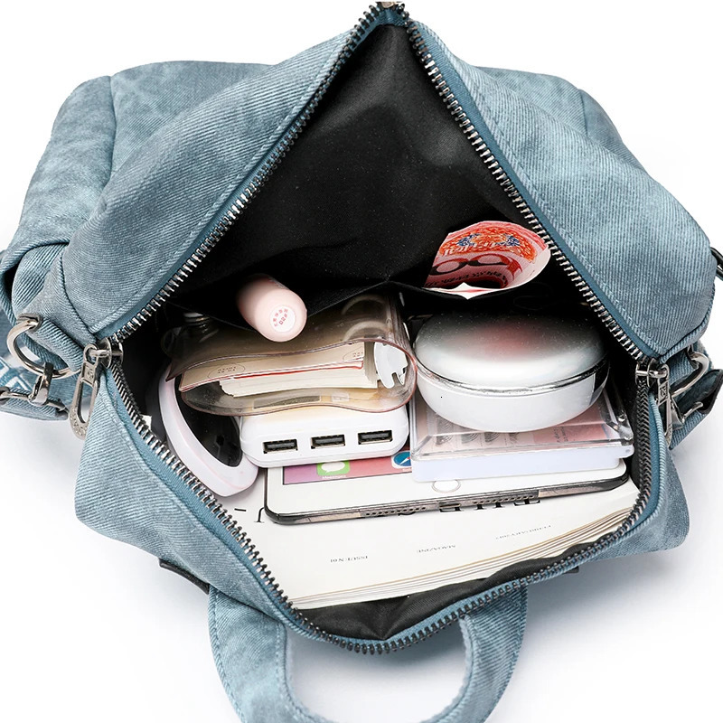 Ladies Daypacks Fashion Backpacks Women Big Travel Bagpack Large School Bags for Solid Color Leather Rucksacks Female 251104