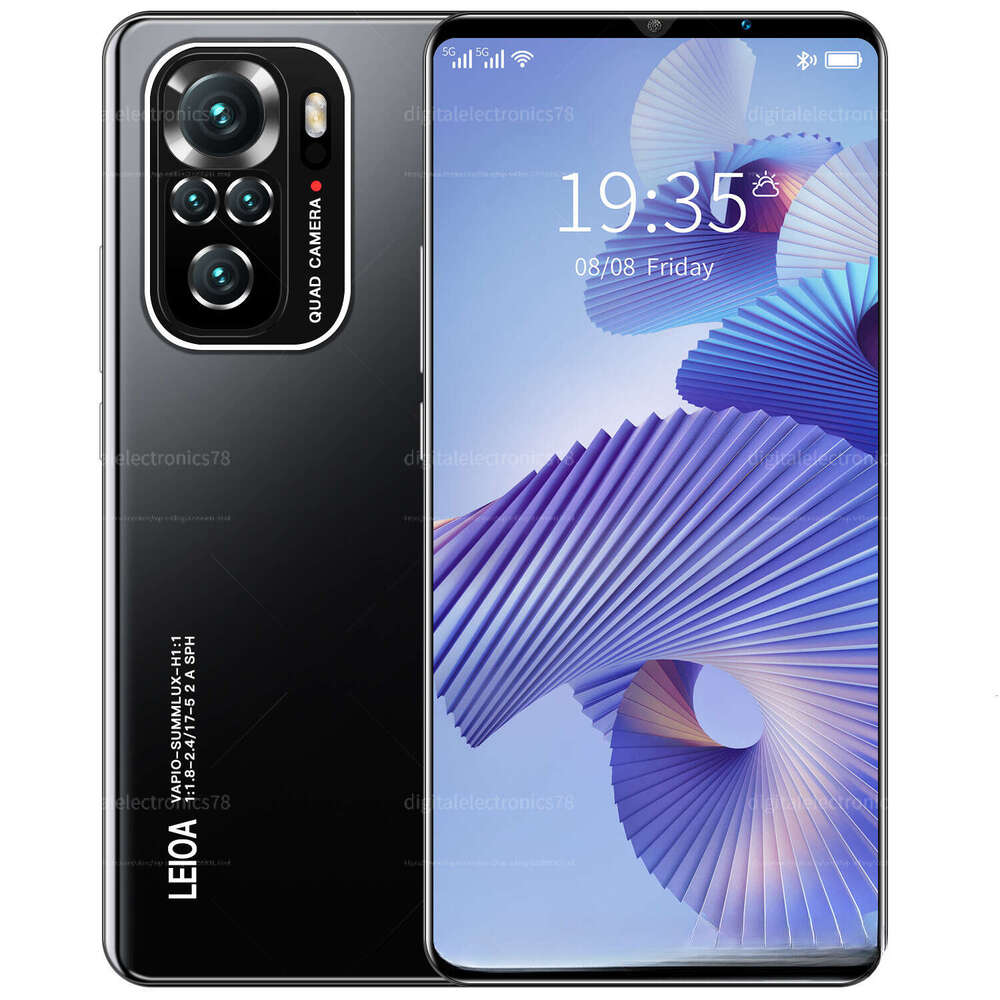 Global Version Note10pro1 Smartphone New 8+128GB 5.5-Inch 5G All-In-One Smartphone Low-Configuration Device phones