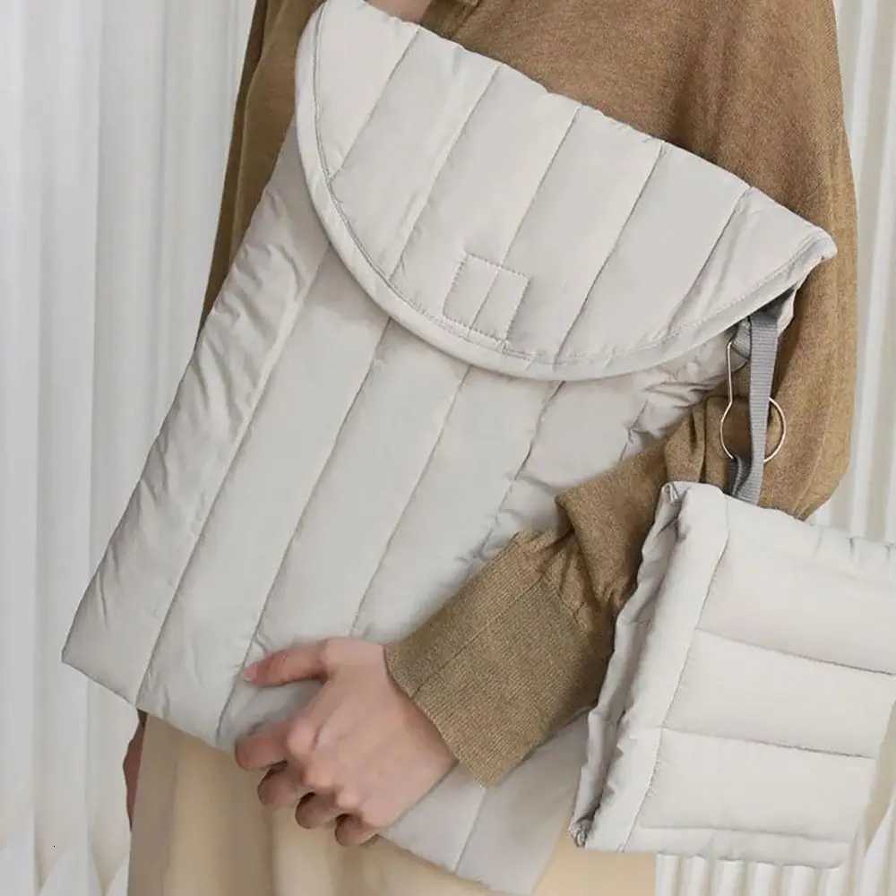 Portable Laptop Bag Soft Notebook Computer Case Waterproof Tablet Sleeve Embroidered Cotton Protective Cover For LenovoHPDellW251015