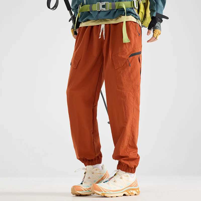 CHRLCK Men Waterrepellent Hiking Pants Autumn Mountaineering Cargo Pants Breathable Fishing Camping Cycling Trekking Trousers J251203